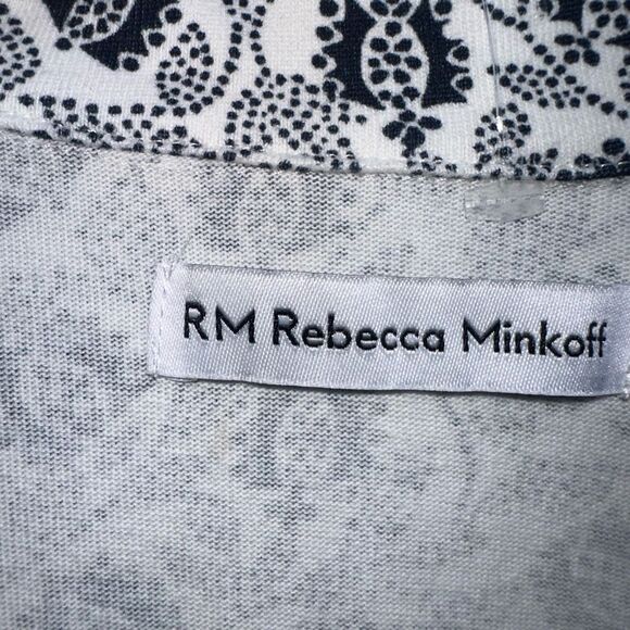 Rebecca Minkoff $159 Notch Collar Pajama Set large NWT - Picture 3 of 6